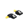 DELOCK SATA-Kabel SATA III -> SATA links St/St 0.50m gelb (82825)
