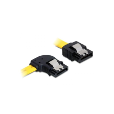 DELOCK SATA-Kabel SATA III -> SATA links St/St 0.50m gelb (82825) kábel és adapter