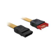 DELOCK SATA-Verl. SATA III -> SATA St/Bu 0.50m gelb (82854) kábel és adapter