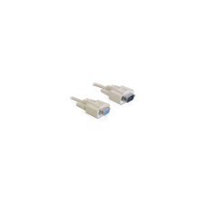 DELOCK Seriell-Verl. D-Sub9 -> D-Sub9 St/Bu 10.00m gr (82979) kábel és adapter