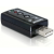 DELOCK Sound Adapter Virtual 7.1 USB Hangkártya