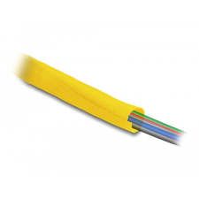 DELOCK Szőtt önzáródó karmantyú hőállóság egészen 5 m x 25 mm-es, sárga villanyszerelés