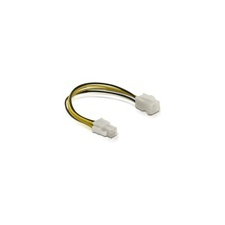 DELOCK tápkábel hosszabbító CPU-hoz 4 pin 15 cm kábel és adapter