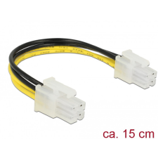 DELOCK Tápkábelt P4 dugó > P4 dugó 15 cm kábel és adapter