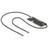 DELOCK Twin Antenna WLAN MHF IV /HSC MXHP32 compatible plug 802.11 ac/a/h/b/g/n 3 - 5 dBi 2 x 150 mm