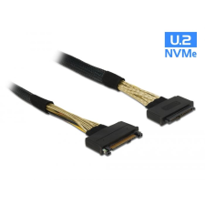 DELOCK U.2 SFF-8639-s bővítőkábel csatlakozódugóval 0,5 m (85738) (DL85738) kábel és adapter