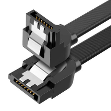 DELOCK UGREEN US217 SATA 90 fokos kábel 0,5m fekete (024223) (ugr024223) kábel és adapter
