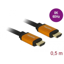 DELOCK Ultra High Speed HDMI Cable 48 Gbps 8K 60 Hz 0,5m Black kábel és adapter
