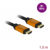 DELOCK Ultra High Speed HDMI Cable 48 Gbps 8K 60 Hz 1,5m (85728)