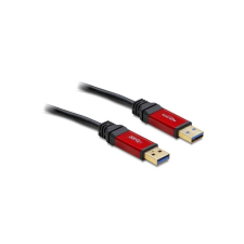 DELOCK USB3.0 Kabel A -> A St/St 2.00m Premium (82745) kábel és adapter