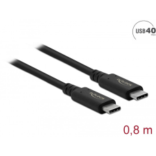 DELOCK USB4 40 Gbps koax Kábel 0,8 m kábel és adapter