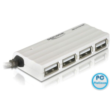 DELOCK USB 2.0 HUB 4 port (61393) asztali számítógép kellék