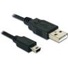 DELOCK USB 2.0 mini kábel (Type-A dugó / 5-pin Mini dugó) 0,7 m