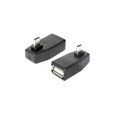 DELOCK USB 2.0 OTG adapter A - Micro-B 90° kábel és adapter