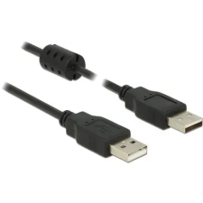 DELOCK USB 2.0-s kábel 3m -Fekete kábel és adapter