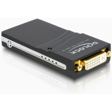 DELOCK USB 2.0 to DVI VGA HDMI adapter kábel és adapter