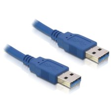  Delock USB 3.0-A kábel apa/apa 1,5m kábel és adapter