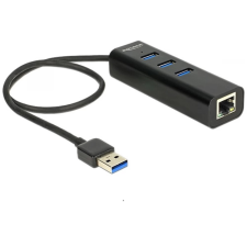 DELOCK USB 3.0-s elosztó 3 porttal biztonságtechnikai eszköz