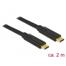 DELOCK USB 3.1 Gen 1 (5 Gbps) kábel Type-C a Type-C 2 m 5 A E-Marker kábel és adapter
