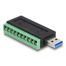 DELOCK USB 3.2 Gen 1 A-típusú apa - Terminal Block adapter (66044) egyéb hálózati eszköz