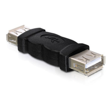Delock USB-A 2.0 - USB-A 2.0 F/F adapter kábel és adapter