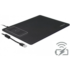 DELOCK USB egérpad vezeték nélküli töltő funkcióval 12595 egérpad