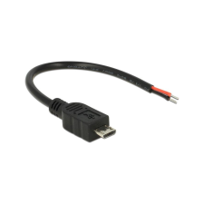 DELOCK USB Kabel Micro-B -> 2 offene Kabelenden 0.10m (82697) kábel és adapter
