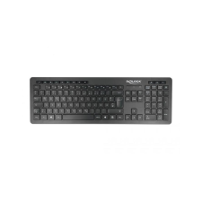 DELOCK USB Tastatur 2,4 GHz kabellos schwarz - Lautlos (12004) billentyűzet