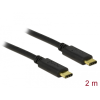 DELOCK - USB Type-C 2.0 m > USB Type-C 2.0 m 2m - 83332