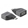 DELOCK USB Type-C adapter VGA (DP Alt Mode) 1080p kompakt kialakítású (64002)