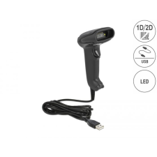 DELOCK USB vonalkódolvasó 1D és 2D német verzió! (90557) (del90557) vonalkódolvasó