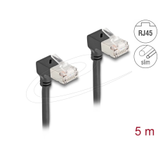 DELOCK UTP CAT6A Összekötő Fekete 5m 80302 kábel és adapter