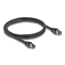DELOCK UTP Cat8.1 Patch kábel 1m - Fekete (80233) kábel és adapter