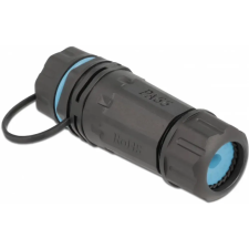 DELOCK UTP Toldó Fekete 8cm 86701 kábel és adapter