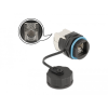 DELOCK Vízhatlan védőkupakkal ellátott kábel konnektor RJ45 anya - Cat.6A LSA