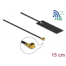 DELOCK WLAN 802.11 ac/ax/a/h/b/g/n Antenna, MHF I csatlakozódugó, 2 - 4 dBi, 15 cm-es NYÁK-lap, bel egyéb hálózati eszköz