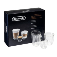 DeLonghi espresso, cappuccino, latte macchiato pohár szett (6db) bögrék, csészék