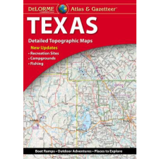  Delorme Atlas & Gazetteer: Texas idegen nyelvű könyv
