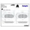 DELPHI fékbetétkészlet, tárcsafék LP2076