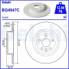 DELPHI féktárcsa BG4947C