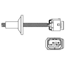 DELPHI Lambdaszonda DELPHI ES20318-12B1 üzemanyagszűrő