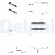 DELPHI tartozékkészlet, tárcsafékbetét LX0168 autóalkatrész