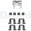 DELPHI tartozékkészlet, tárcsafékbetét LX0752