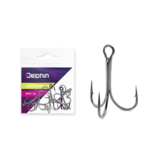  Delphin B! LureHook TRIPLE 2 6db/csg hármashorog horog