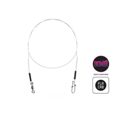  Delphin Bomb fluorokarbon előke forgóval és kapoccsal 45cm 13kg 2db csali