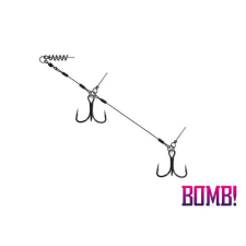 Delphin BOMB! Twisto MultiTRAP #1/0 / 12cm / 18 kg szerelék csali