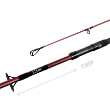 Delphin Delphin ETNA E3 TRIP - 390cm/3.50lbs/TeleFIX horgászbot