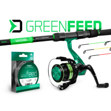 Delphin Delphin greenfeed feeder szett-360cm/100g+3t+0,22mm horgászbot