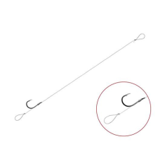  Delphin FLR Loop 6db, 8cm #8 feeder kötött horog horog