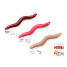 Delphin Gumihal Delphin B! StinxWORM Garlic / 50db - 4cm / BLOODY csali